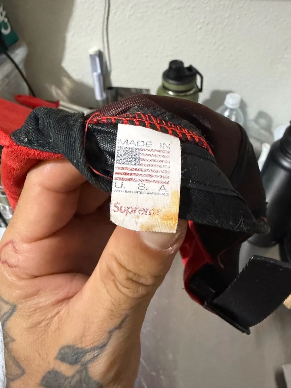 Boné Supreme Suede Camp Cap  - Foto 4