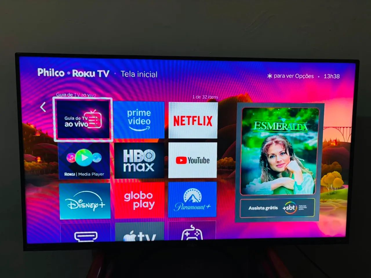 Smart tv Philco Roku 40 polegadas impecável  - Foto 2