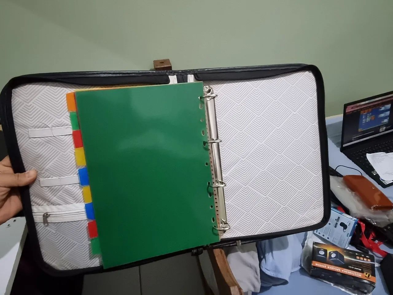 Fichario Elegante p/ Estudante - Foto 4