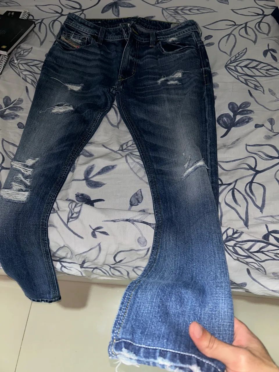 Calça Jeans Diesel 40 - Foto 4