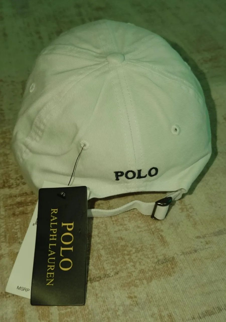 Boné Ralph Lauren - Branco - Foto 3