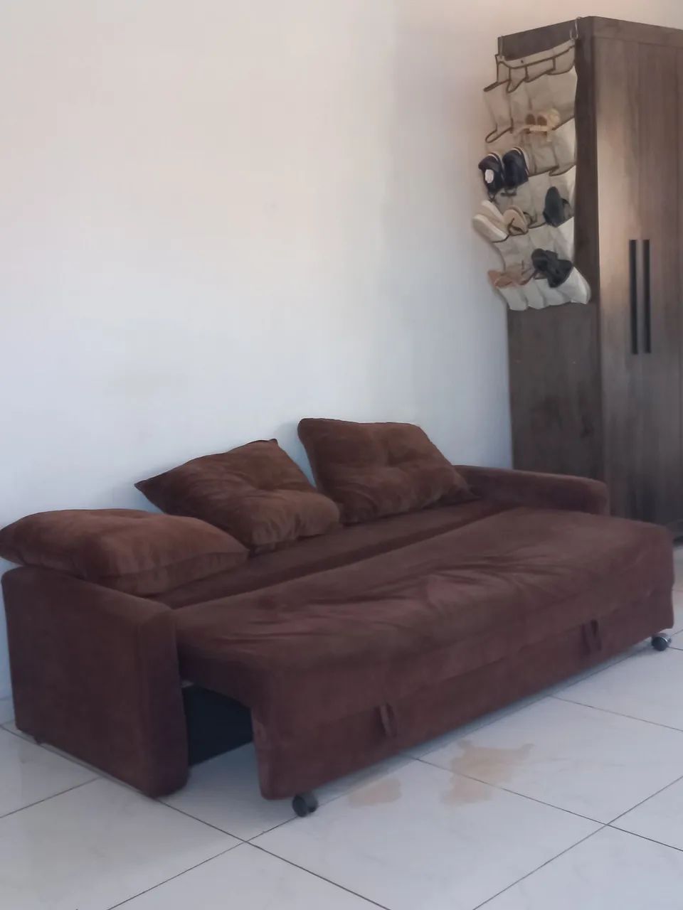 Vendo sofá cama usado,funcionando. - Foto 3