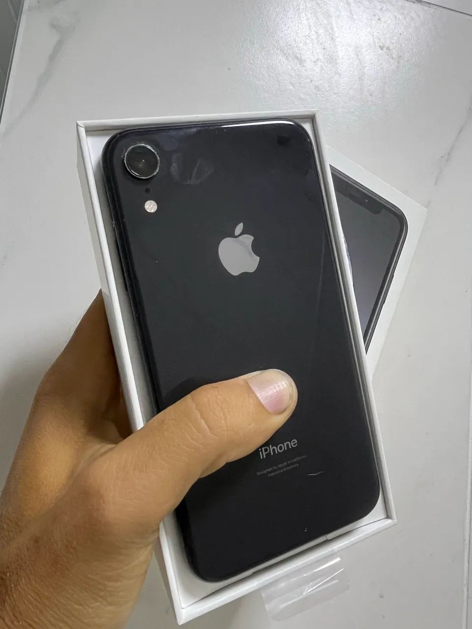 iPhone XR 128gb com caixa e manual novo 