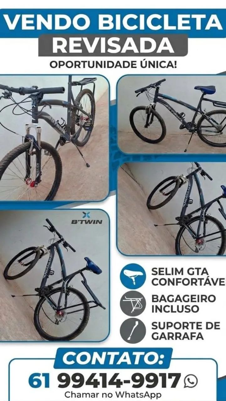 VENDO BICICLETA REVISADA