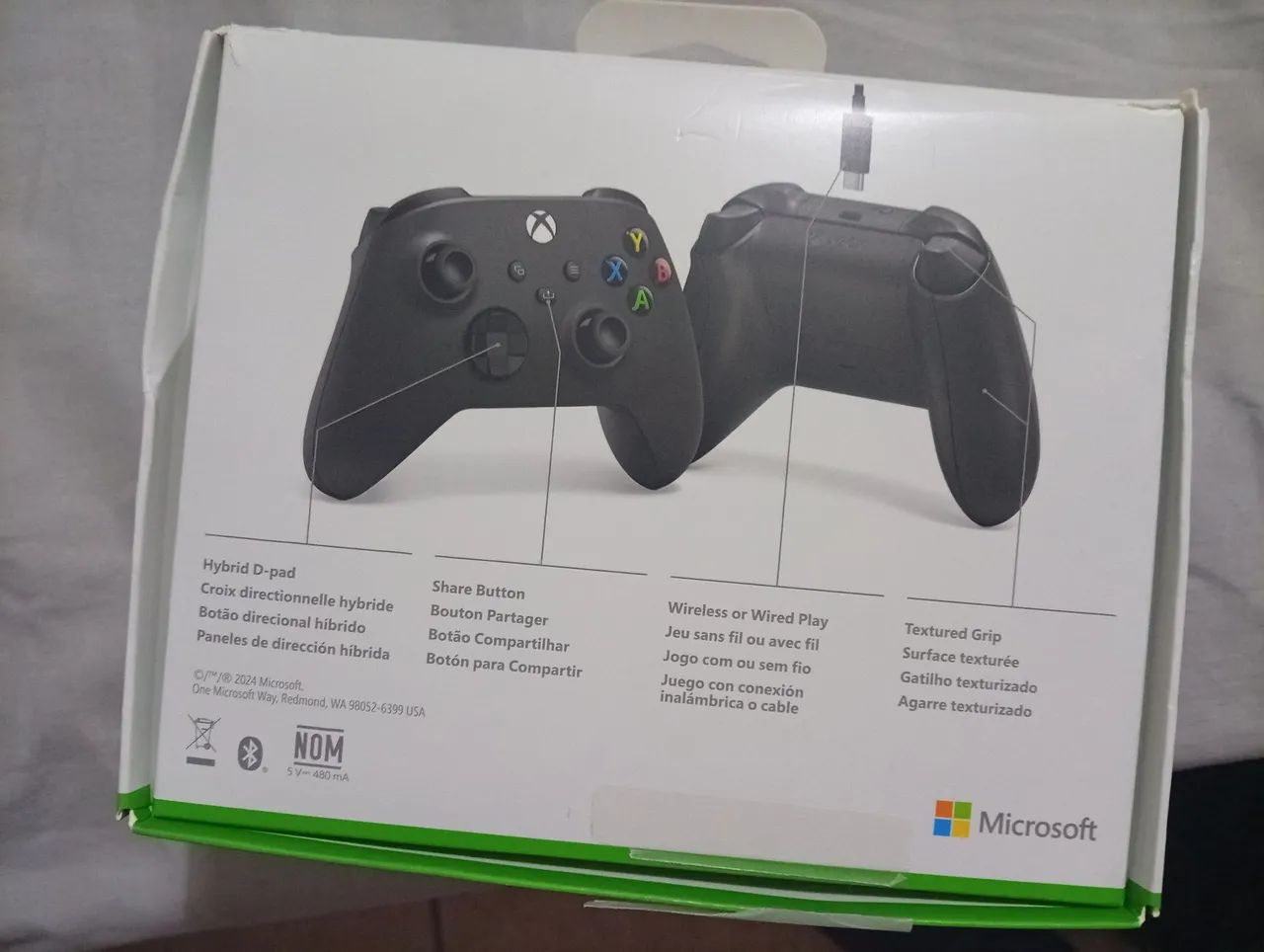 Manete Microsoft Xbox/PC -Original - Foto 2