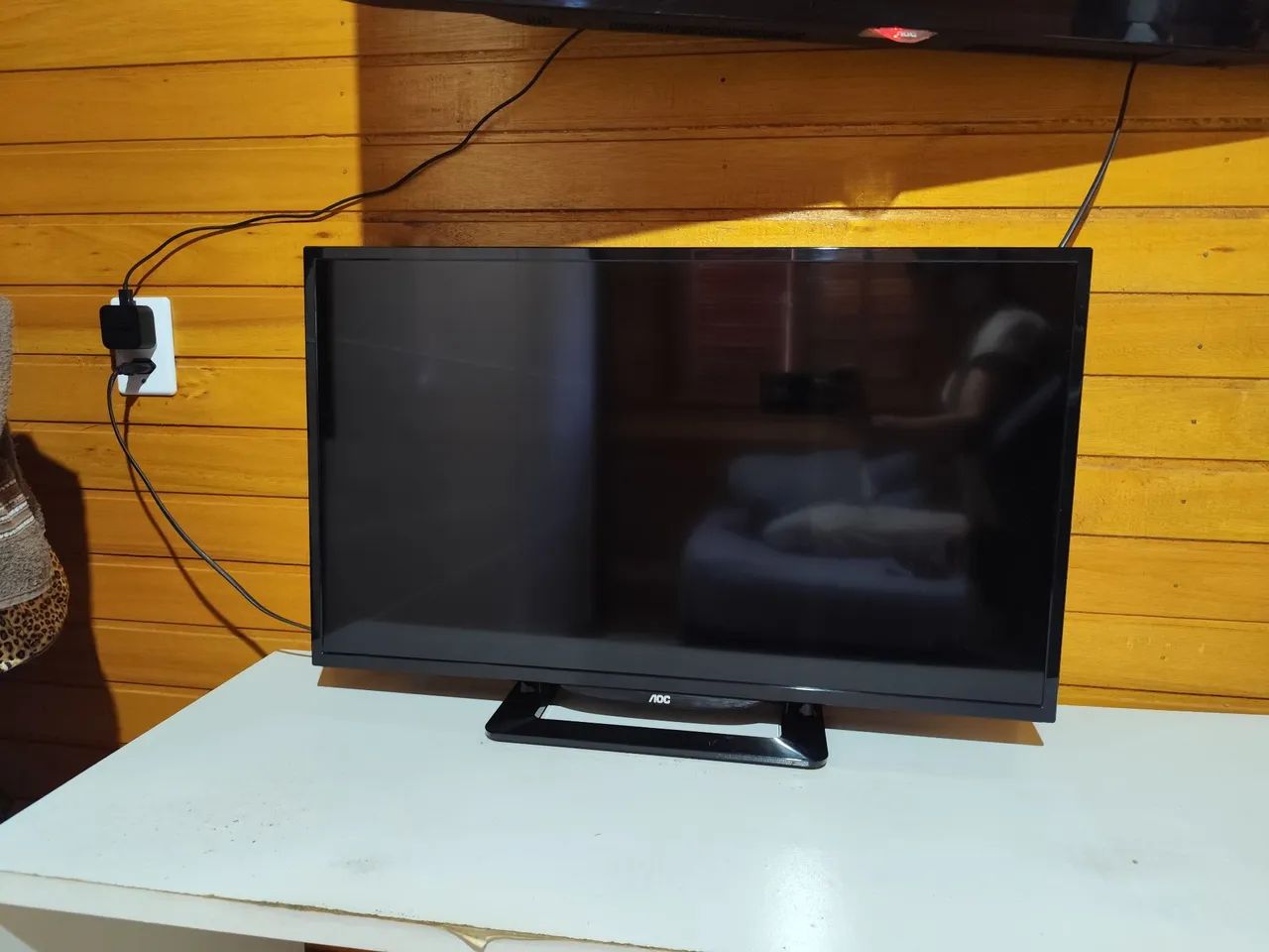 Tv de LED AOC 32 polegadas c/ controle remoto (não é smart)