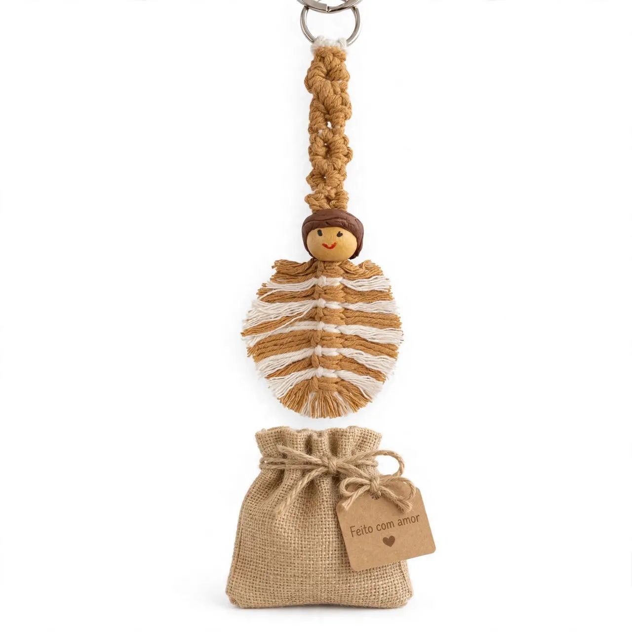 Chaveiro Macrame  Dona Afeto - Foto 2