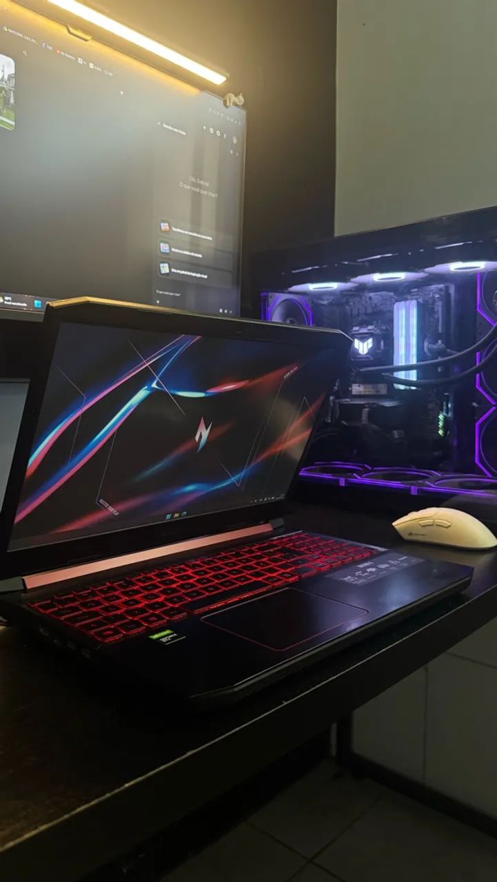 Notebook gamer Acer Nitro impecável! (negociável) - Foto 3