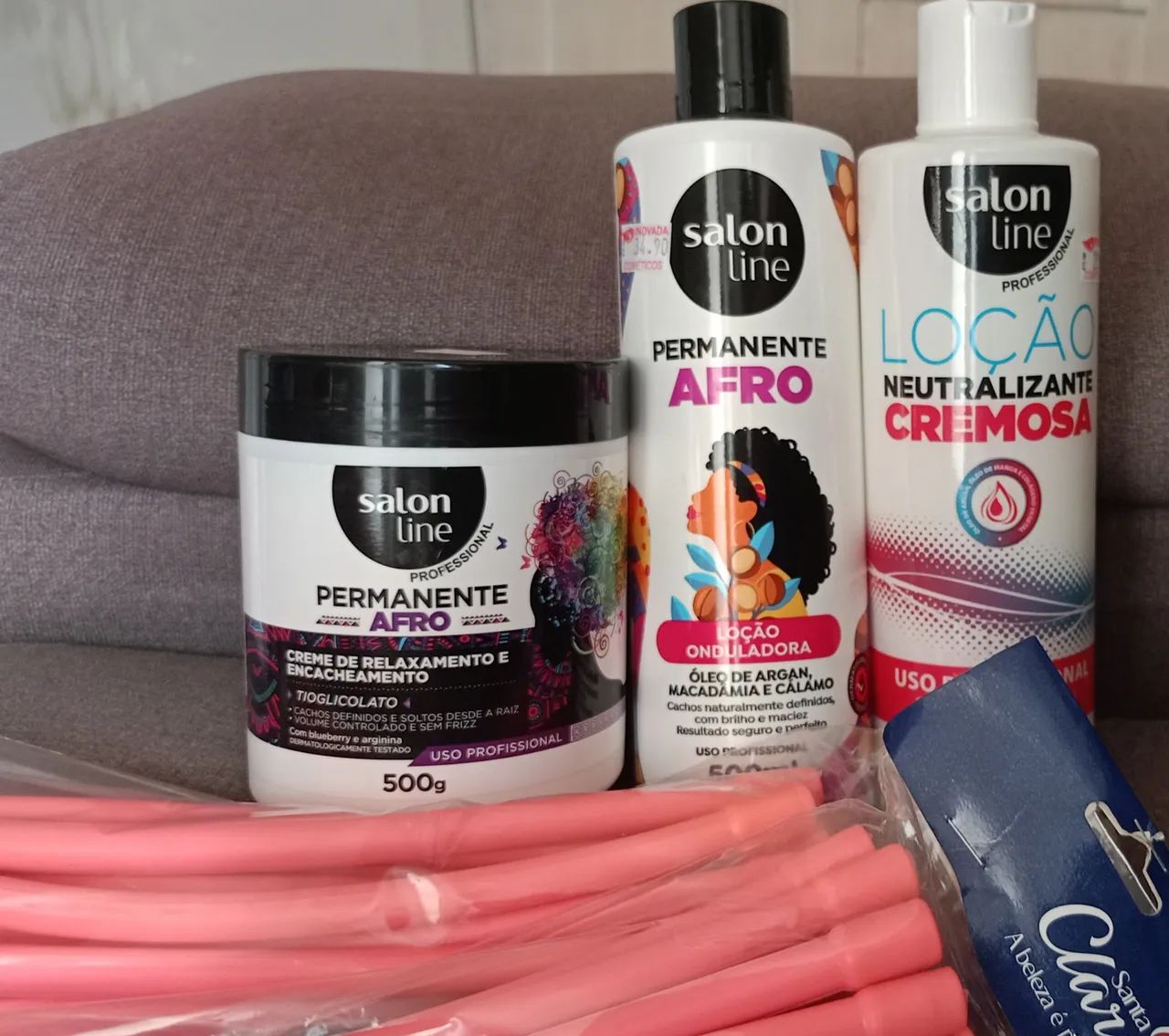 Kit permanente afro da Salon LINE  - Foto 3