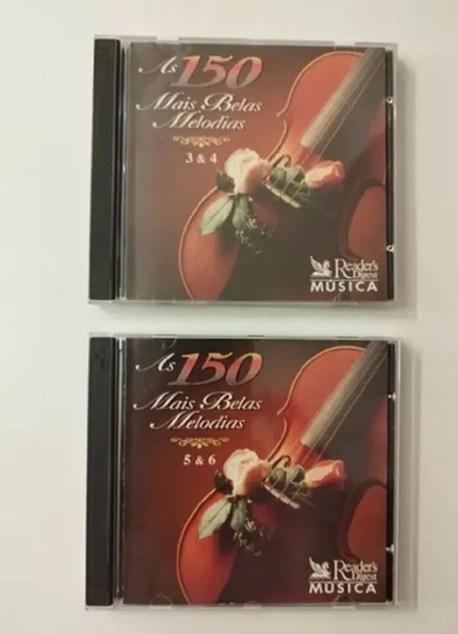 Coletânea 06 CDs - as 150 mais belas melodias - Reader's Digest - Foto 2