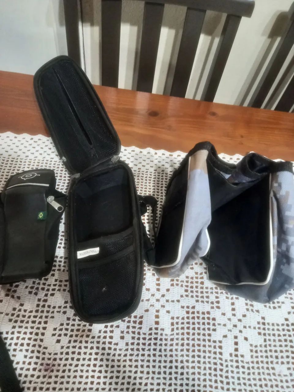 Bolsa de selim e bolsa de quadro. - Foto 2