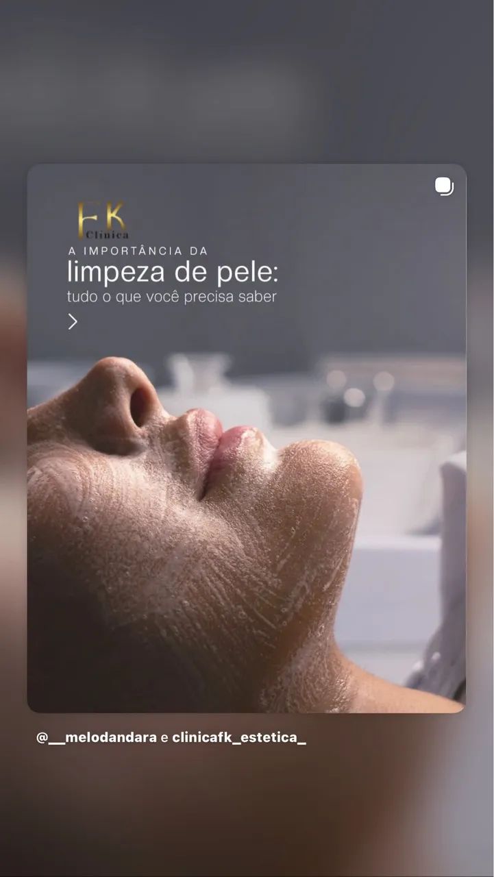Limpeza de pele 