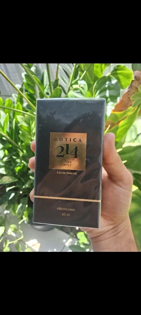 Perfume Botica 214 dark mint o Boticário