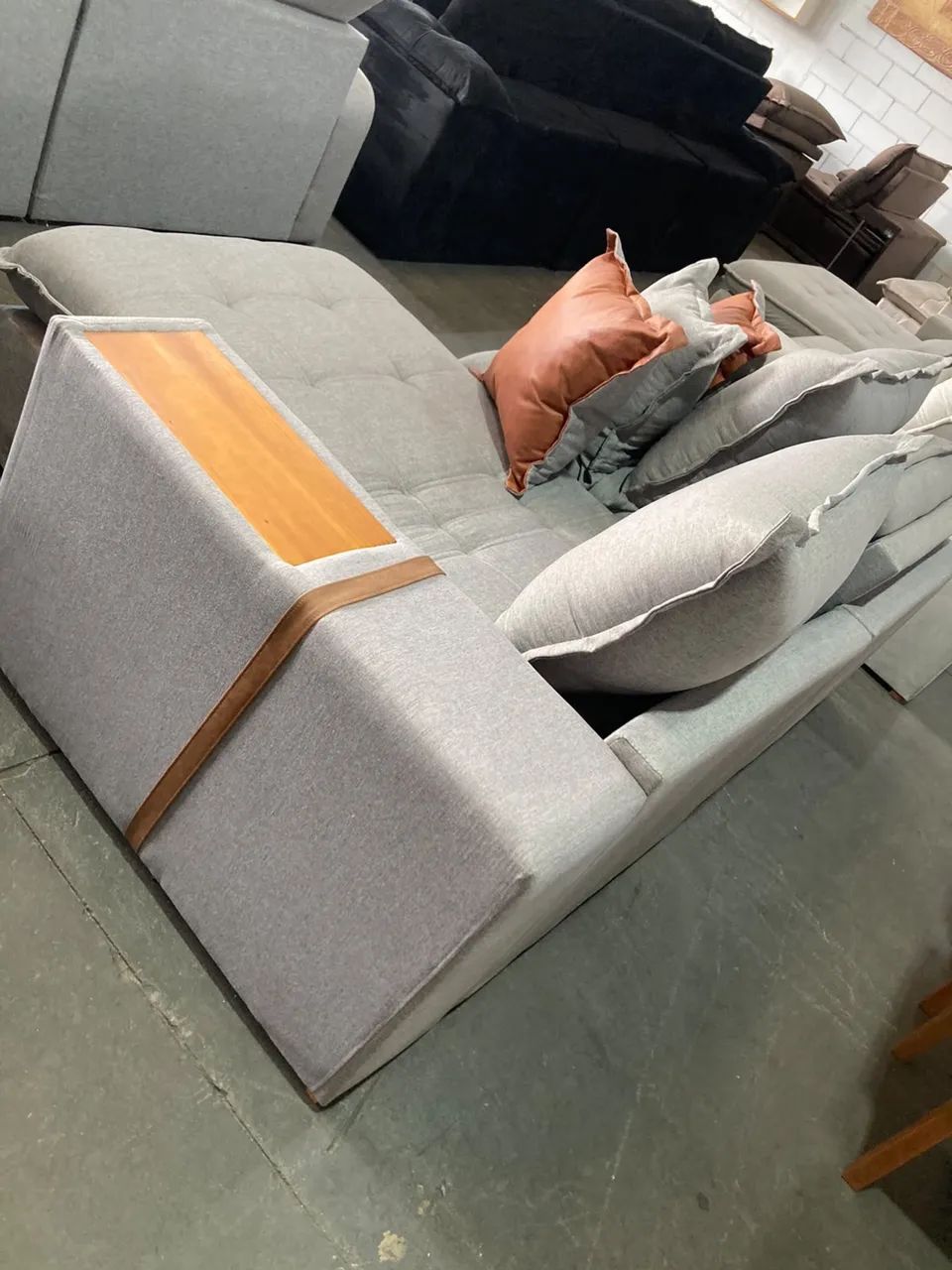 Sofá-Cama Zero Caixa Retrátil e Reclinável 2,10m - Foto 2