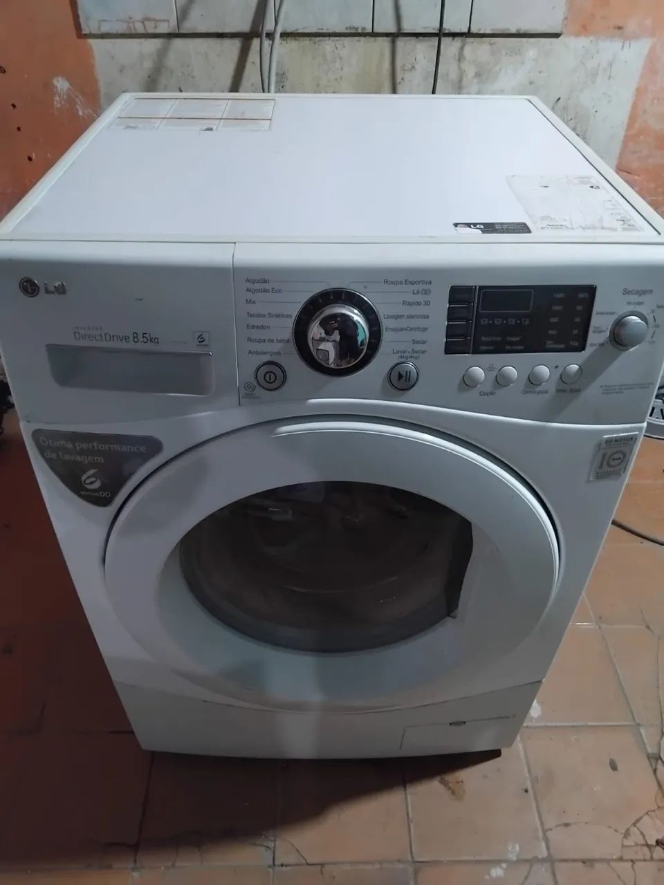 Máquina lava e seca LG8,5kl