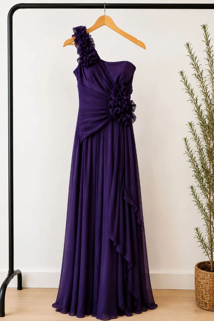 Elegante vestido para festas!