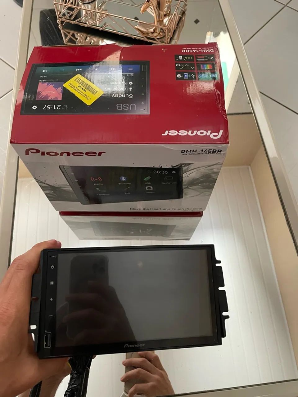 Toca cd multimídia pioneer
