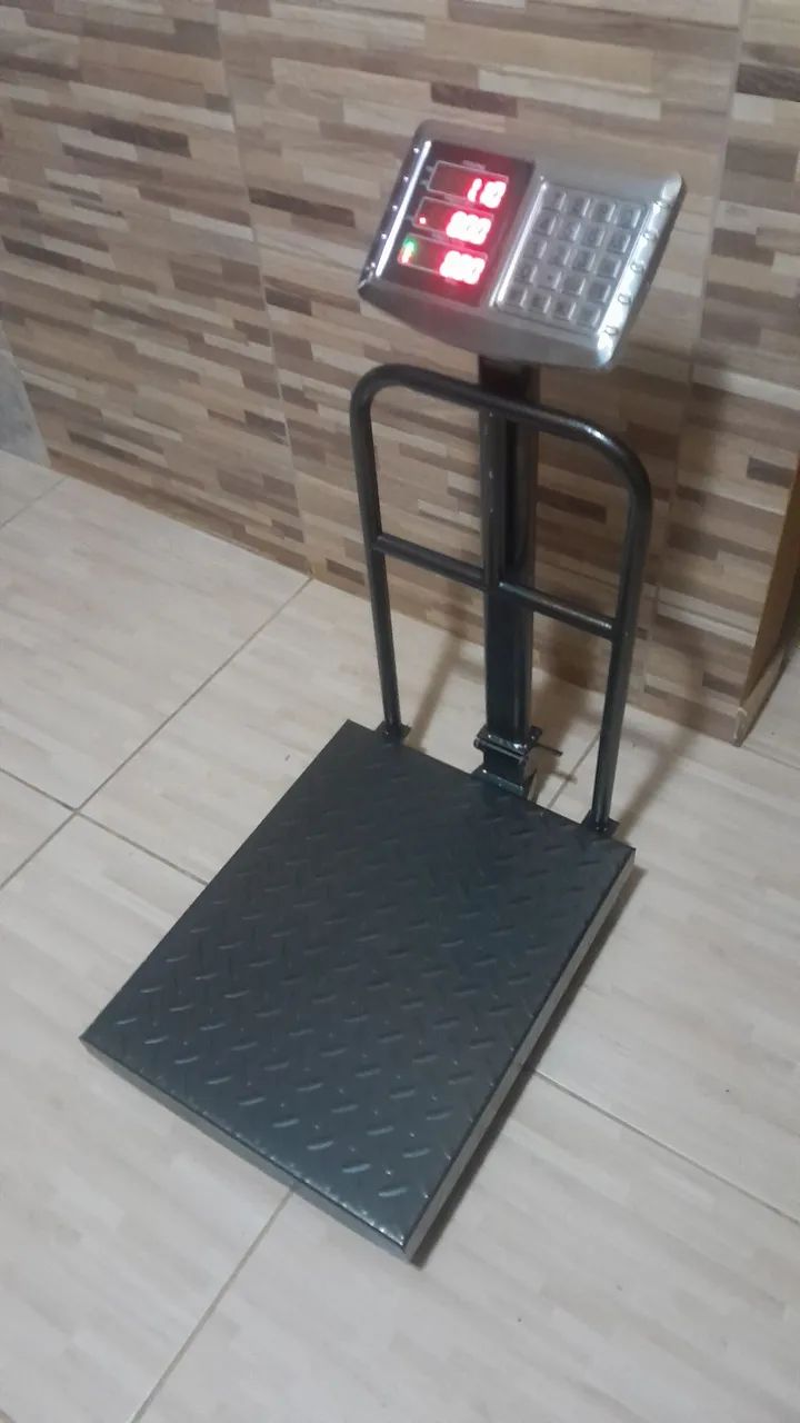 Balança plataforma 300kg nova  - Foto 3