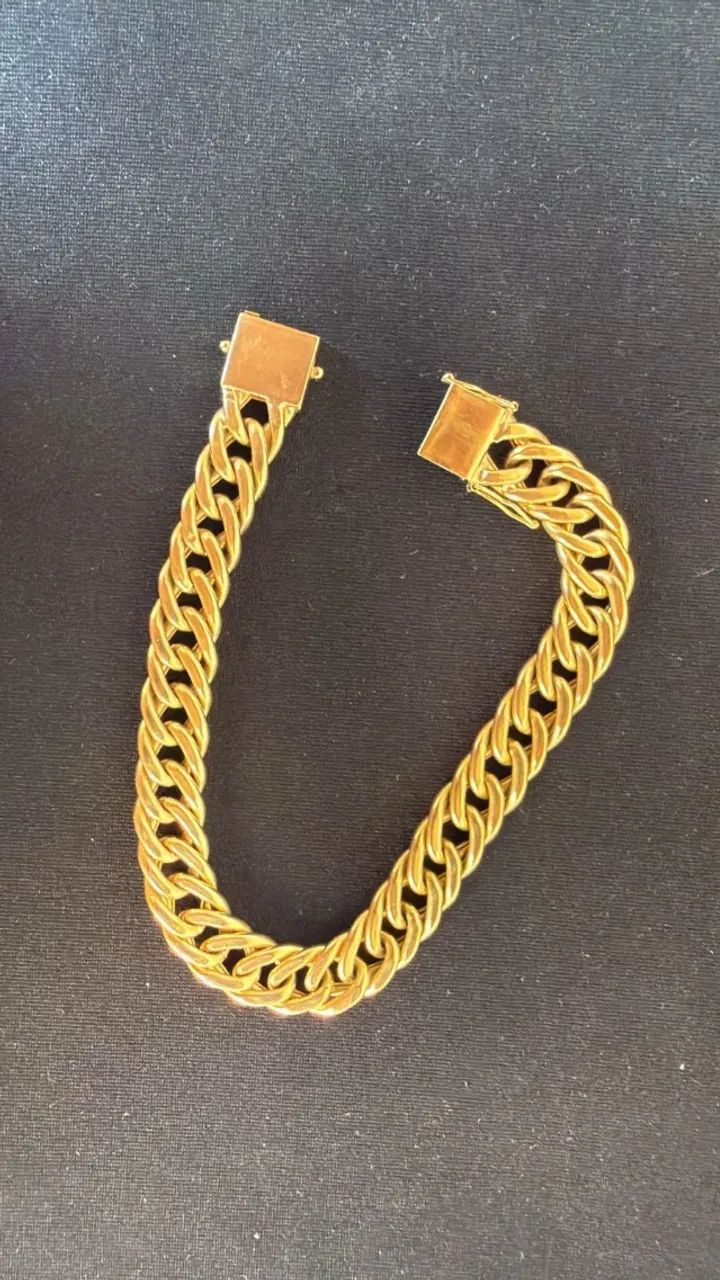 Pulseira de ouro 18k | 22g - Foto 2