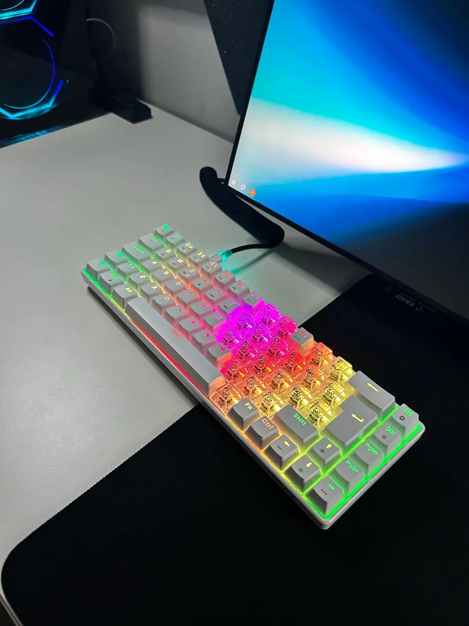 TECLADO MECÂNICO HYRAX THUNDER PRO  - Foto 5
