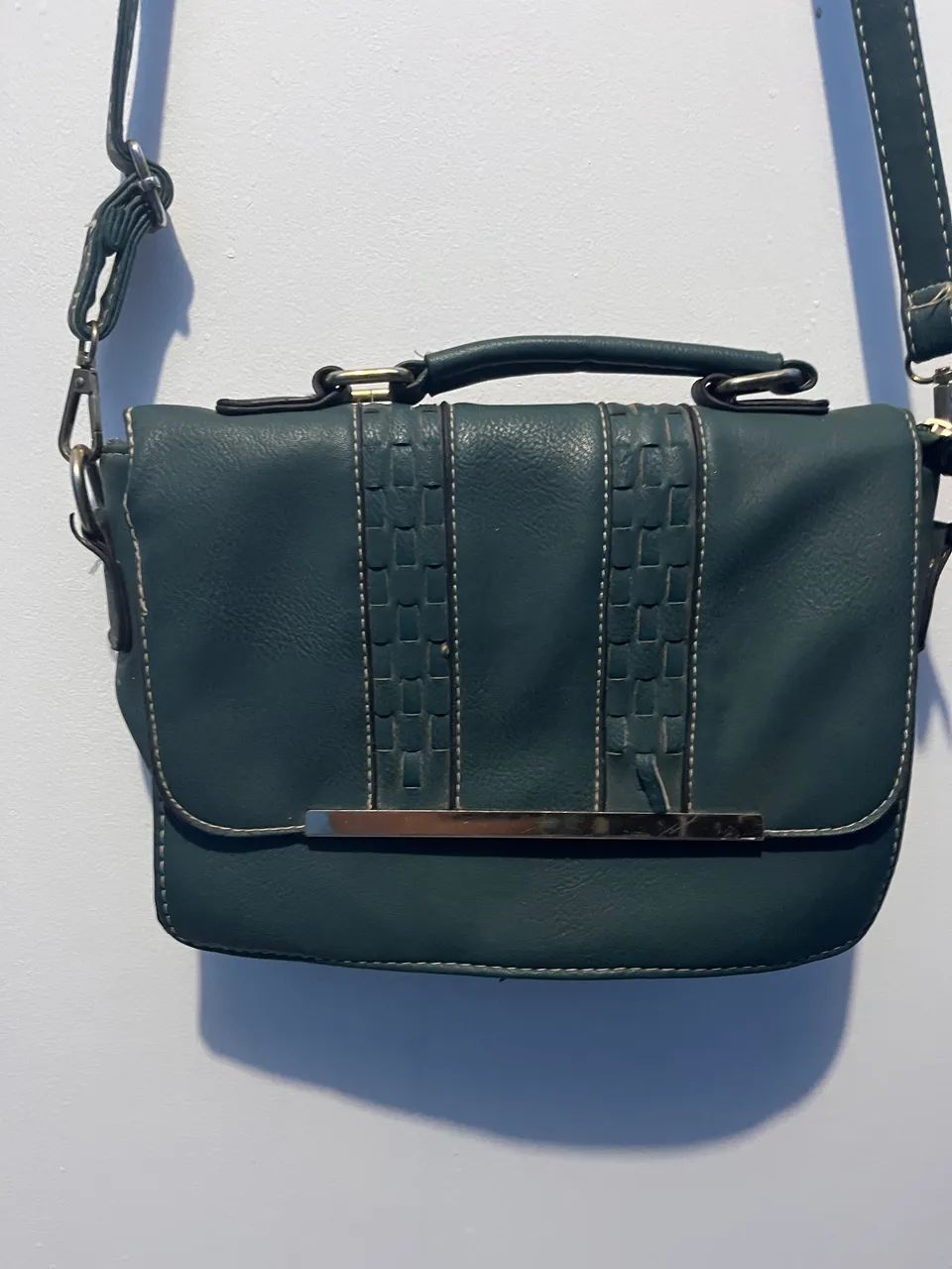 Bolsa verde escura 