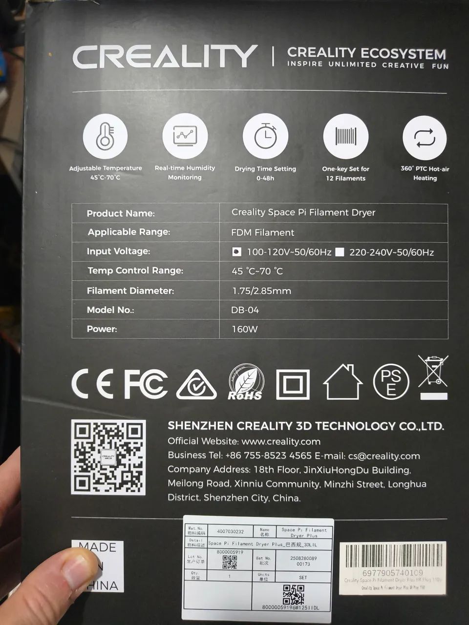 creality space pi