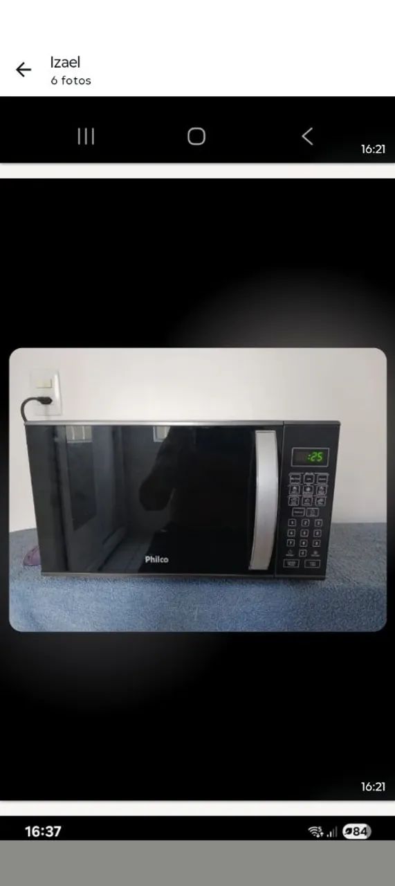 Microondas Philco 21 litros 