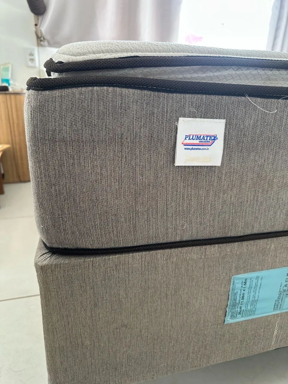 CAMA BOX QUEEN MARCA PLUMATEX  - Foto 5