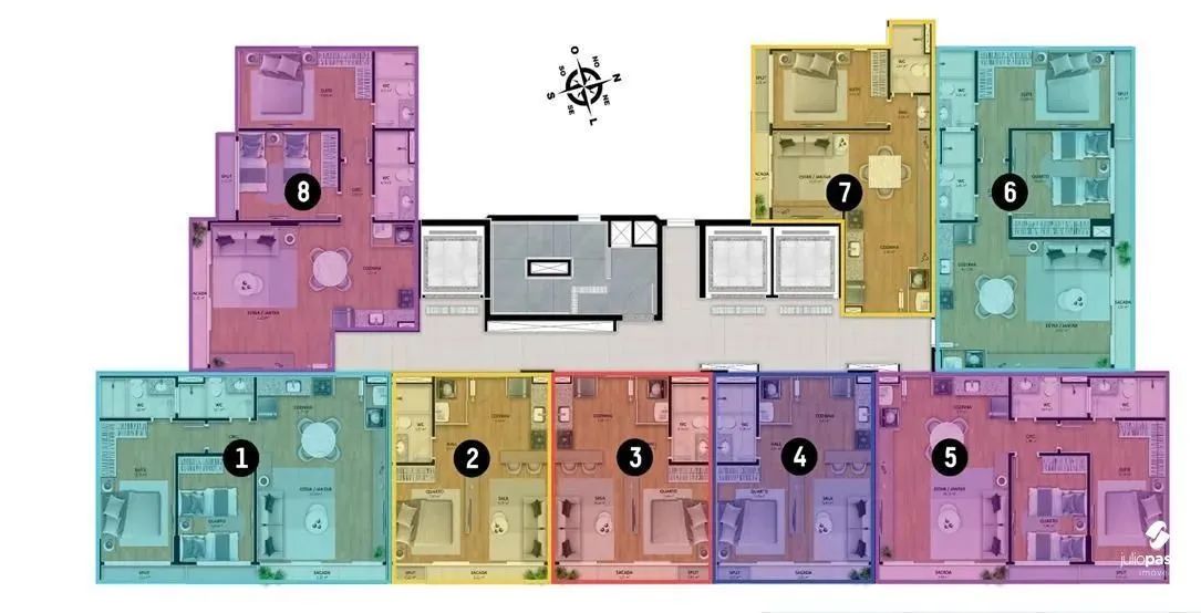 Apartamento à venda no One Life Studios com 66,44m², 2 quartos - Treze de Julho - Foto 2