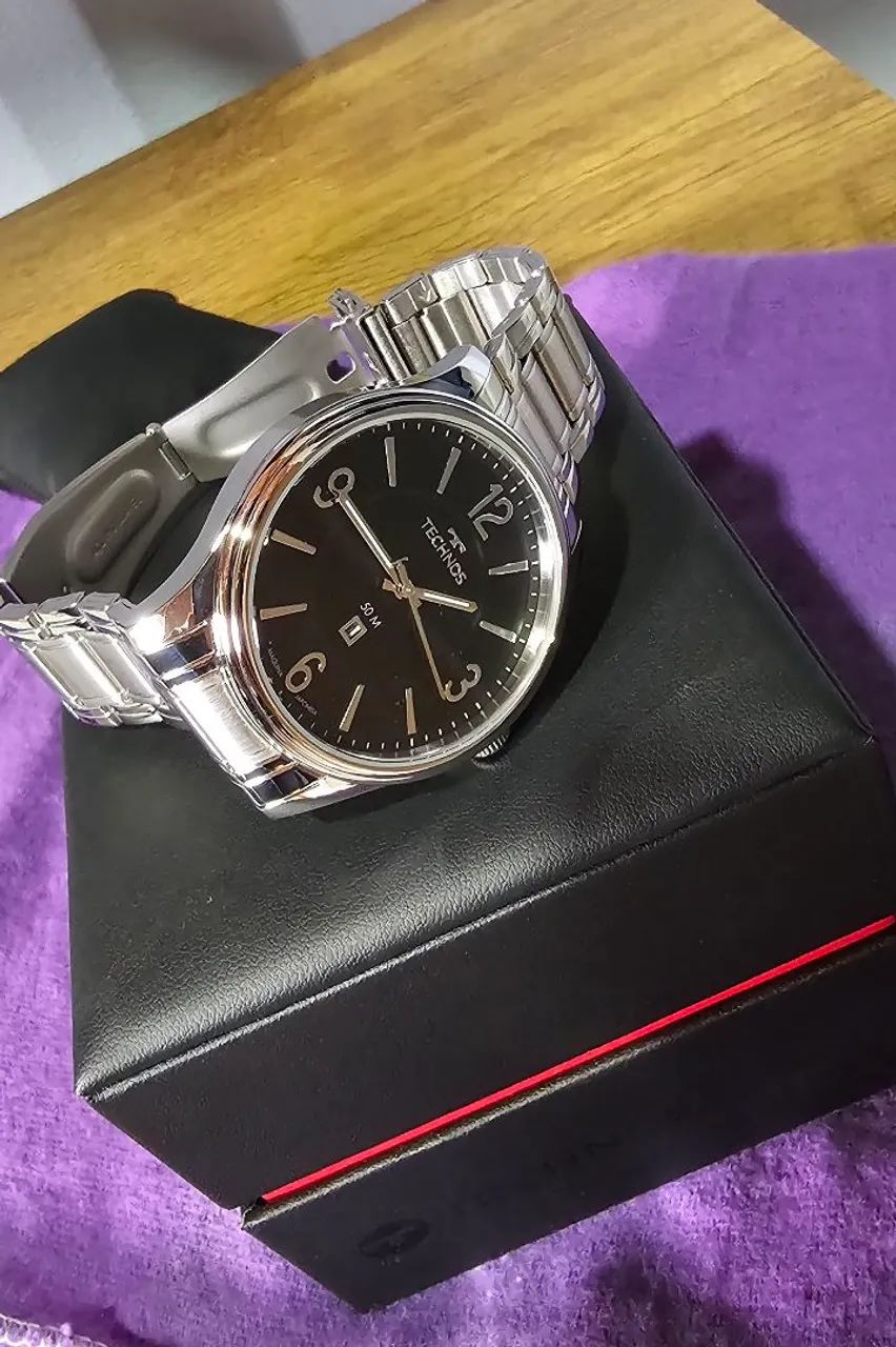Relógio Technos Masculino Classic Steel - Foto 4