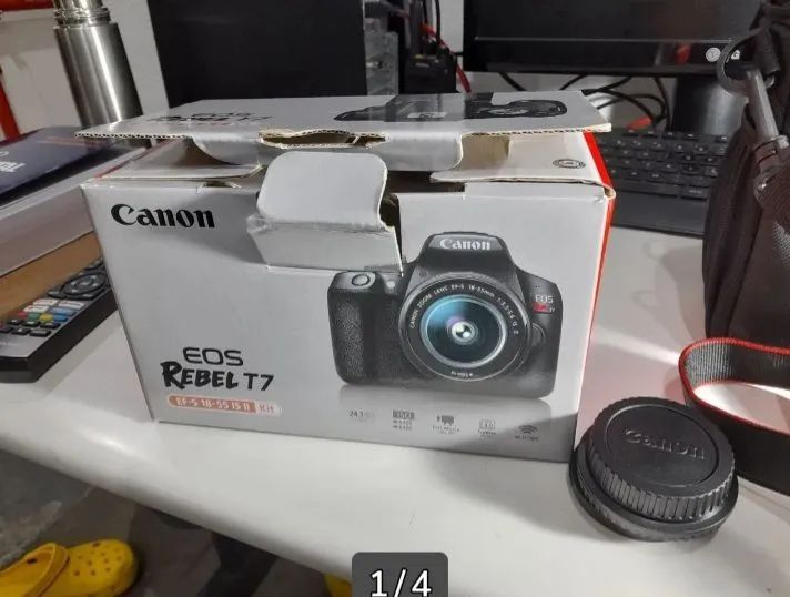 CAMERA DIGITAL CANON EOS T7 REBEL - Foto 3