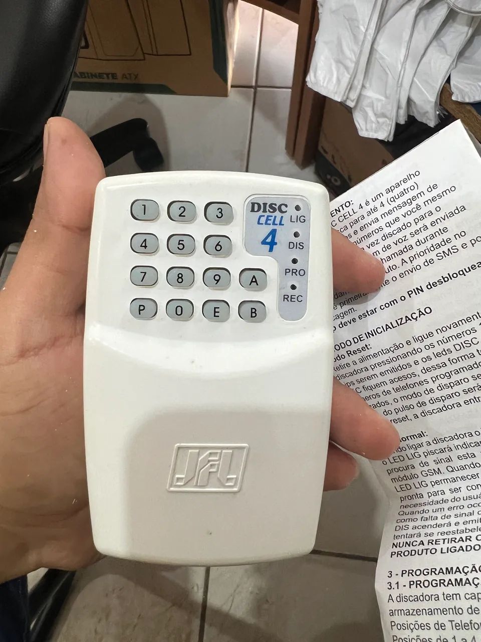 Discadora GSM para até 4 números telefonicos - Foto 2