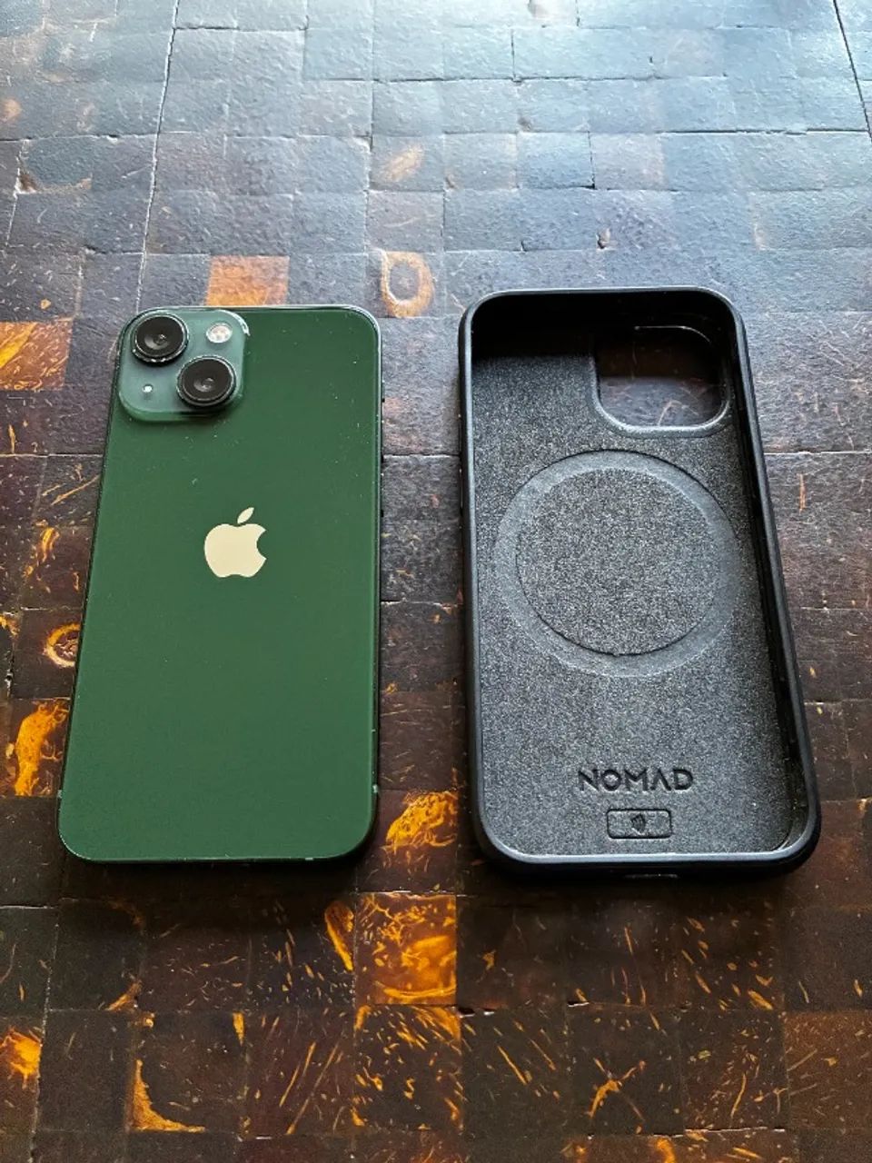 iPhone 13 Mini 128GB Verde - Caixa + Capa Nomad + Capa Silicone + Bateria 76% - Foto 3