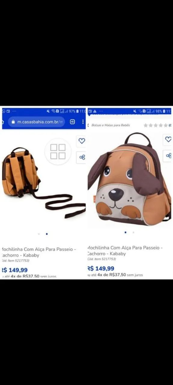 Bolsa Kababy com alça. Produto novo - Foto 5