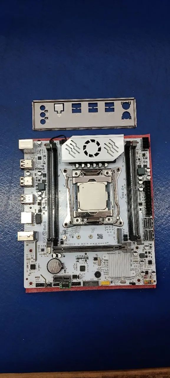 Kit Upgrade X99 - Xeon E5-2667 v4 + Placa-Mãe (Com TPM 2.0 e Secure Boot)