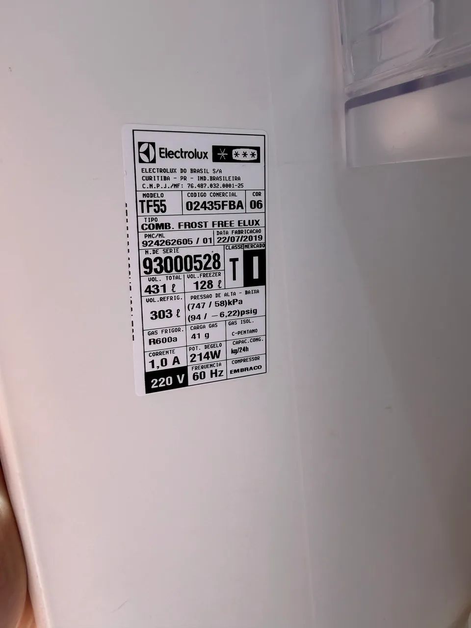 Geladeira Eletrolux Duplex 431L - Foto 4