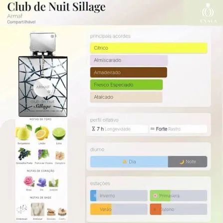 Club de Nuit Sillage - Perfume - Foto 3