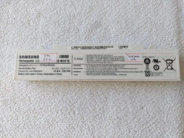 Bateria Notebook Samsung Original