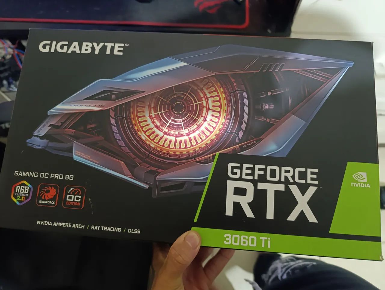 Placa de vídeo RTX 3060 TI 8GB Triple Fan - Foto 2