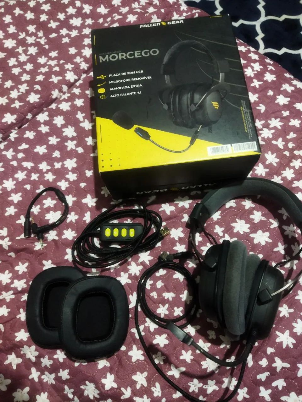 HEADSET GAMER FALLEN MORCEGO