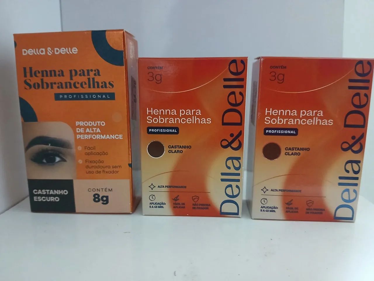 Henna profissional  Dalla & Dalle para sobrancelhas  - Foto 2