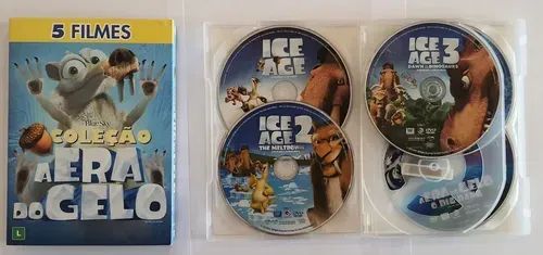 Dvd Coleção A Era Do Gelo - 5 Filmes - Foto 2