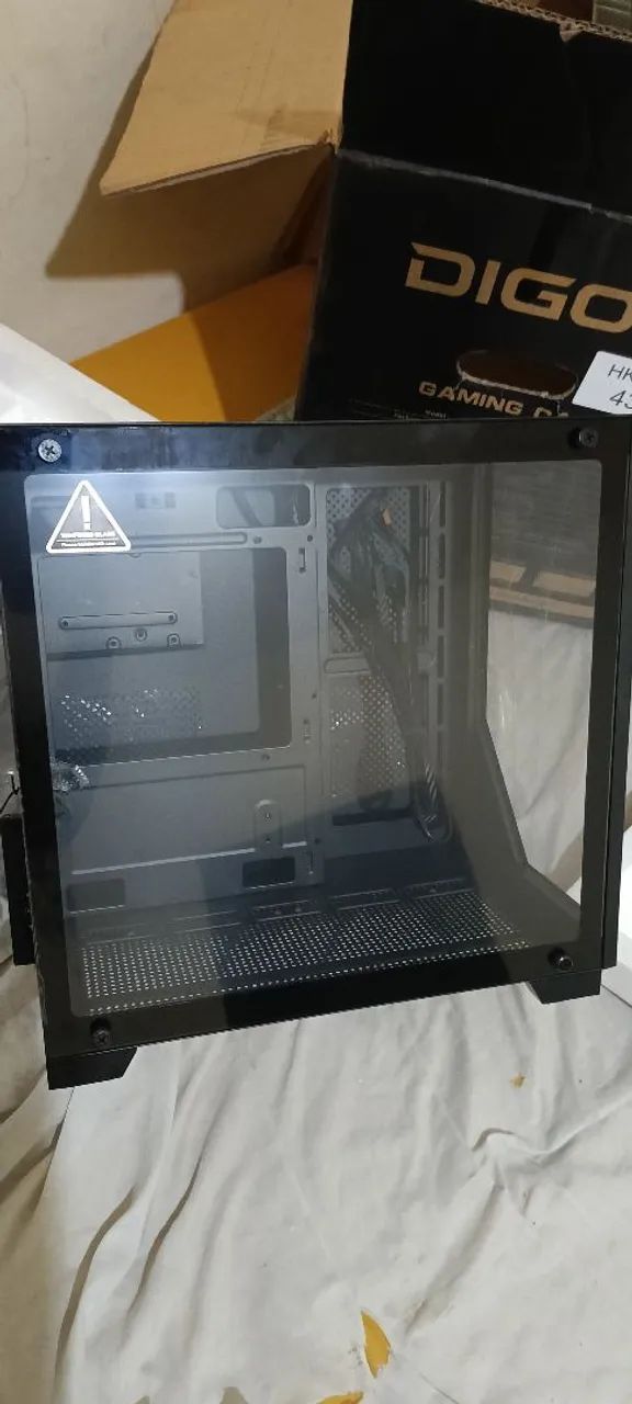 Gabinete e placa mãe B450m - Foto 3