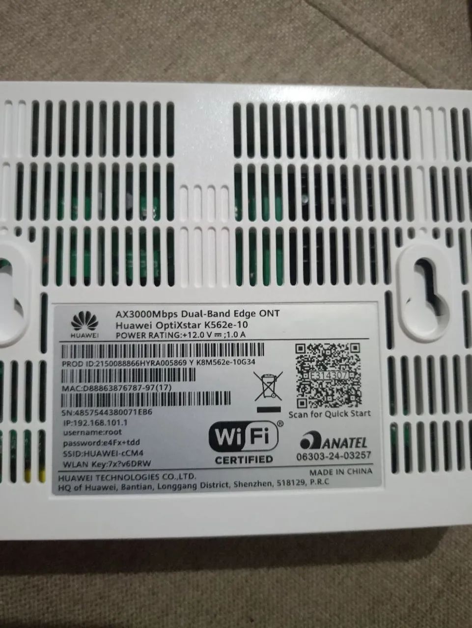 10 roteadores Huawei ax3000 k562e-10 - Foto 2