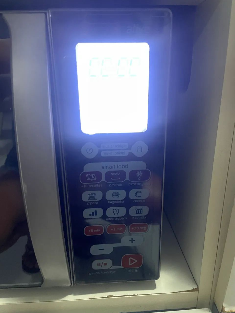 Microondas inox 30 litros Brastemp - Foto 2