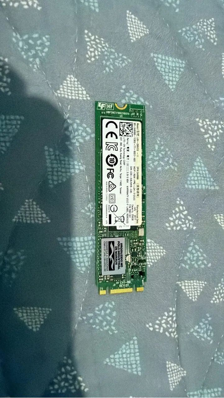 SSD NVME 256GB 