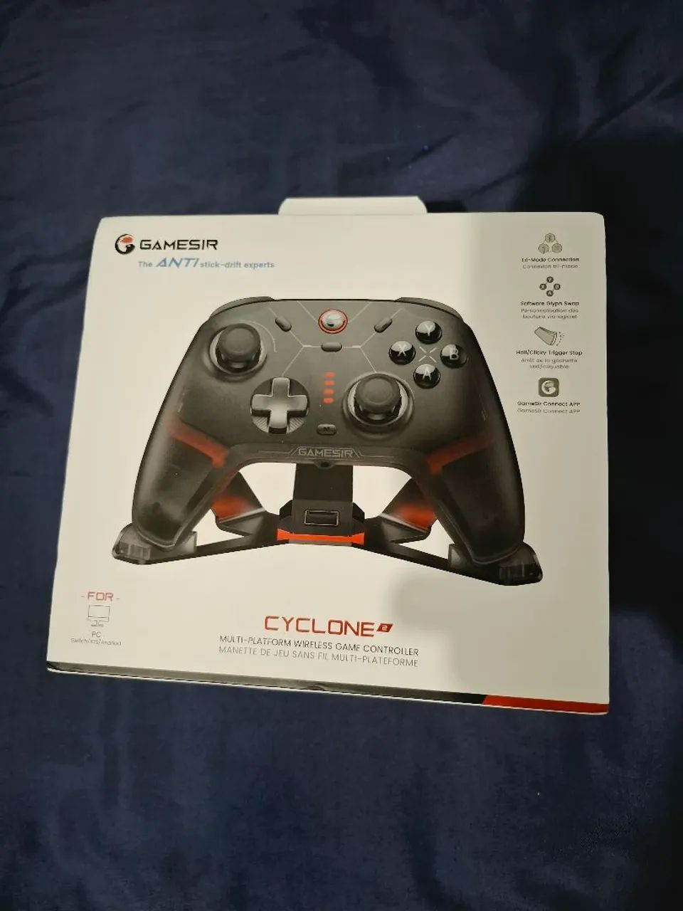 Gamesir Cyclone 2 preto (nunca usado)