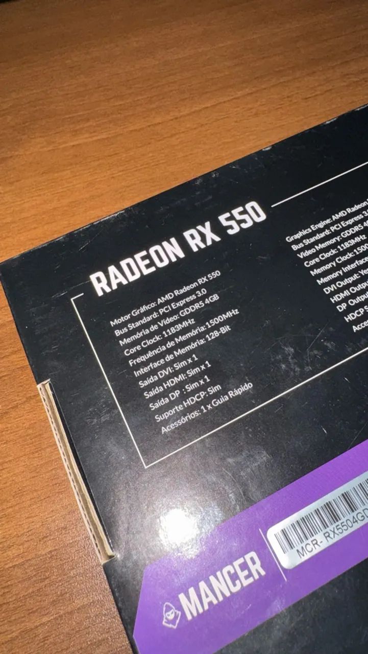 Radeon Rx 550 4gb  - Foto 4