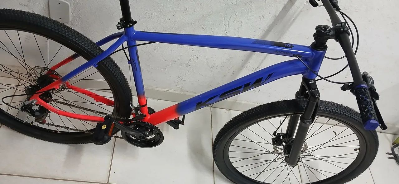 Bicicleta Ksw Aro 29 de alumínio  - Foto 5