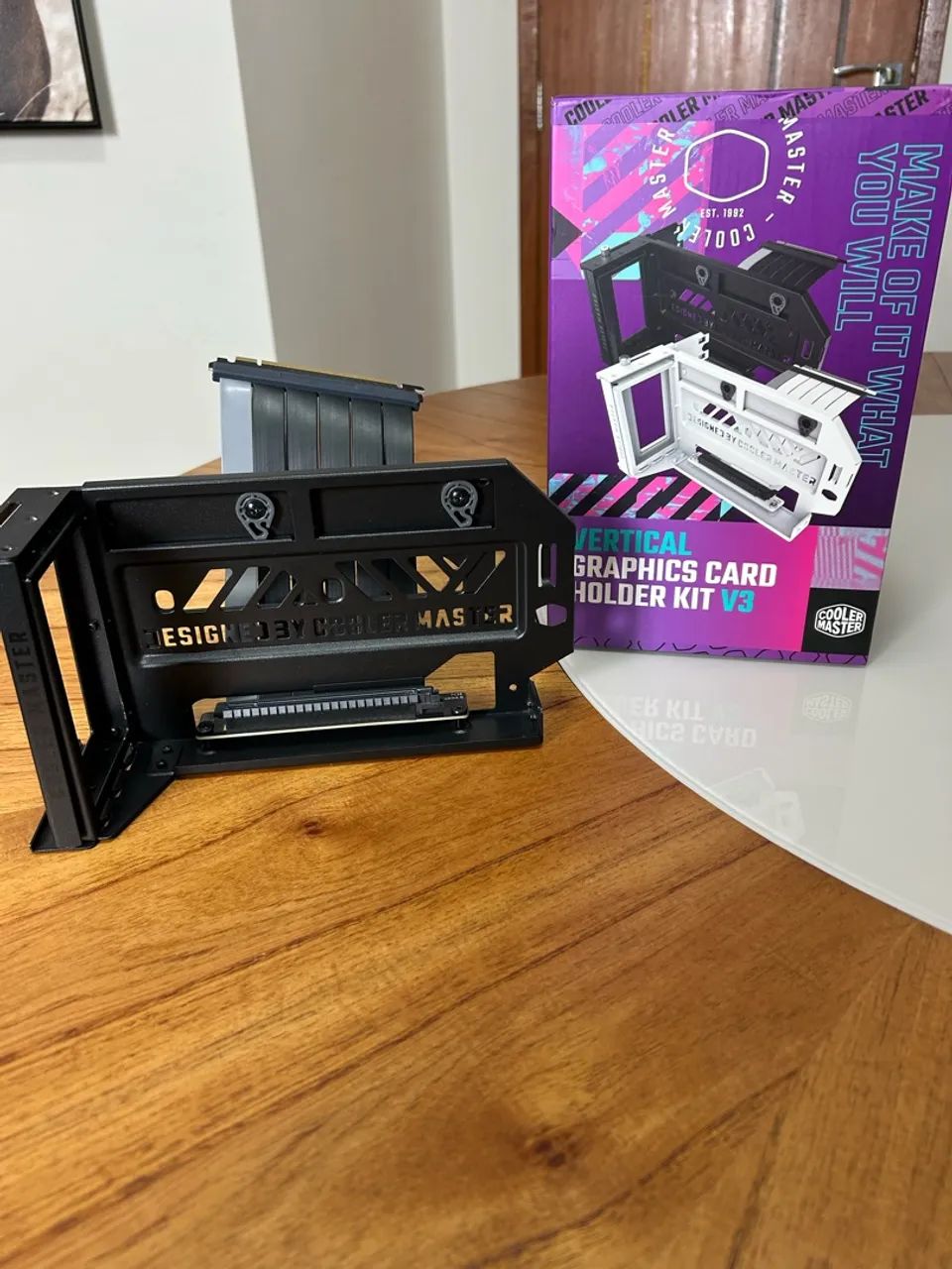 Suporte placa de vídeo vertical cooler master - Foto 5